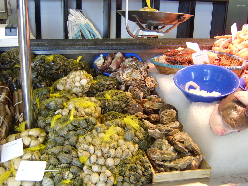 Hoath fish market in Ireland