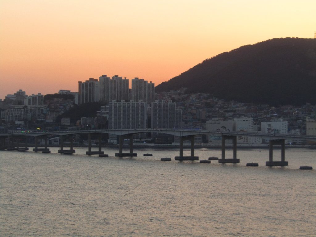 Gwangan Bridge Busan South Korea