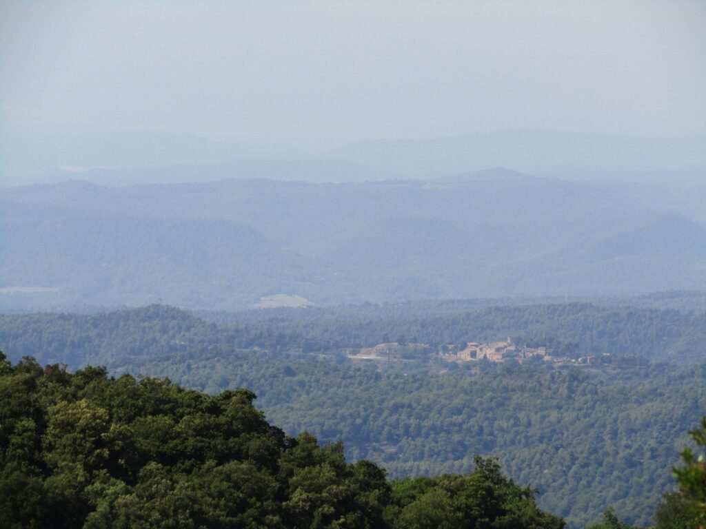 Parc Natural de Sant Llorenc de Munt i l’Obac mountain views